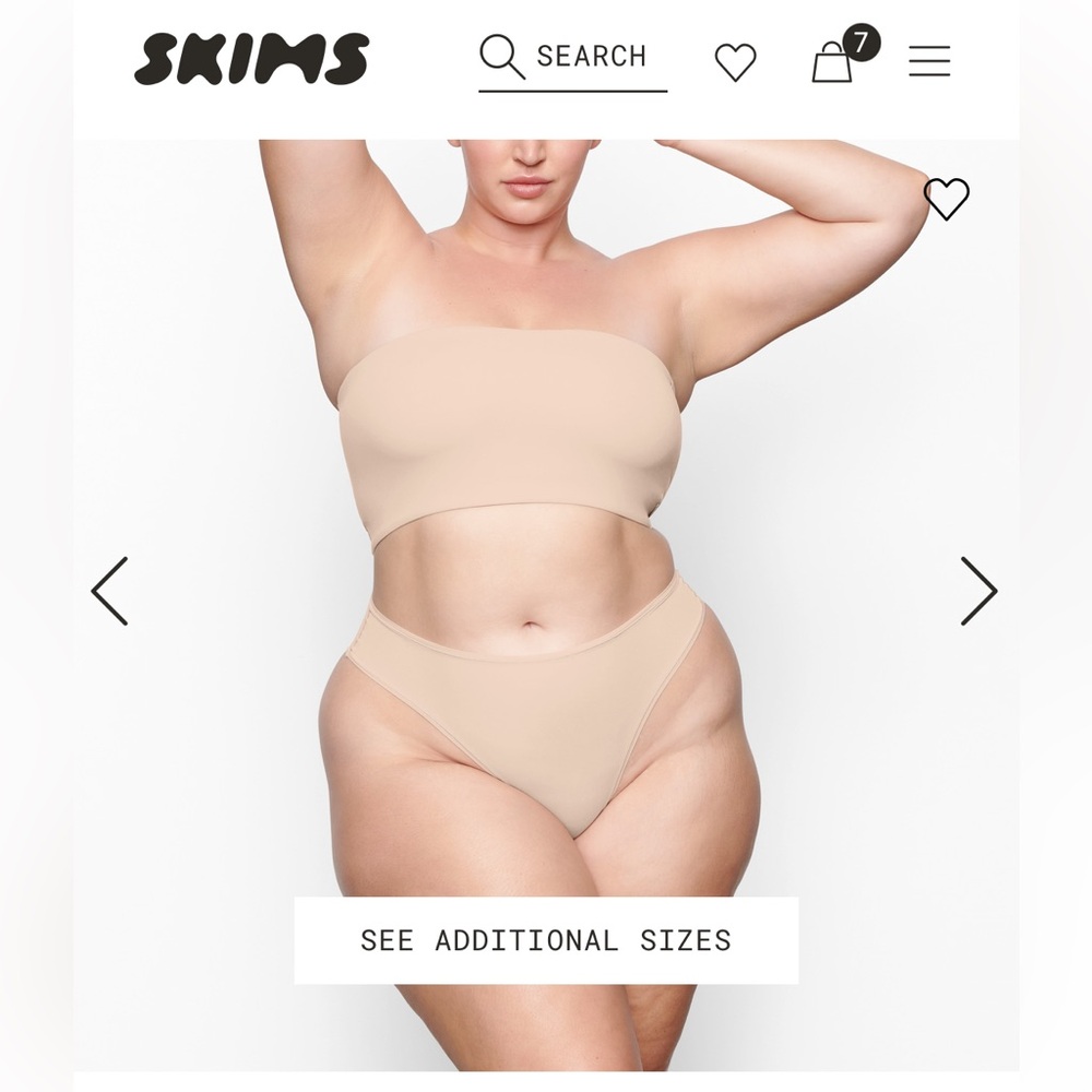 Skims strapless